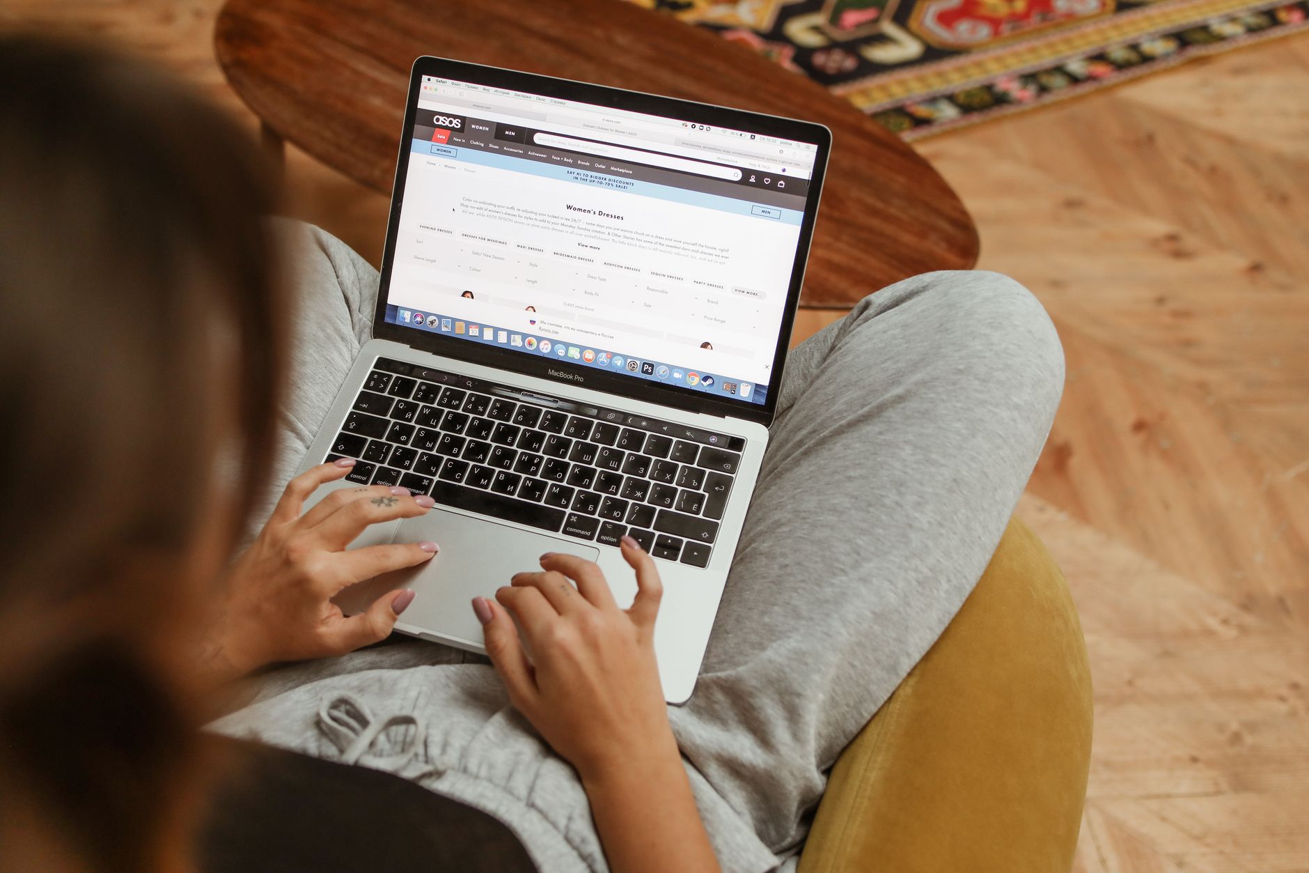 Website consent banner settings shown beside accessibility checklist on a laptop screen